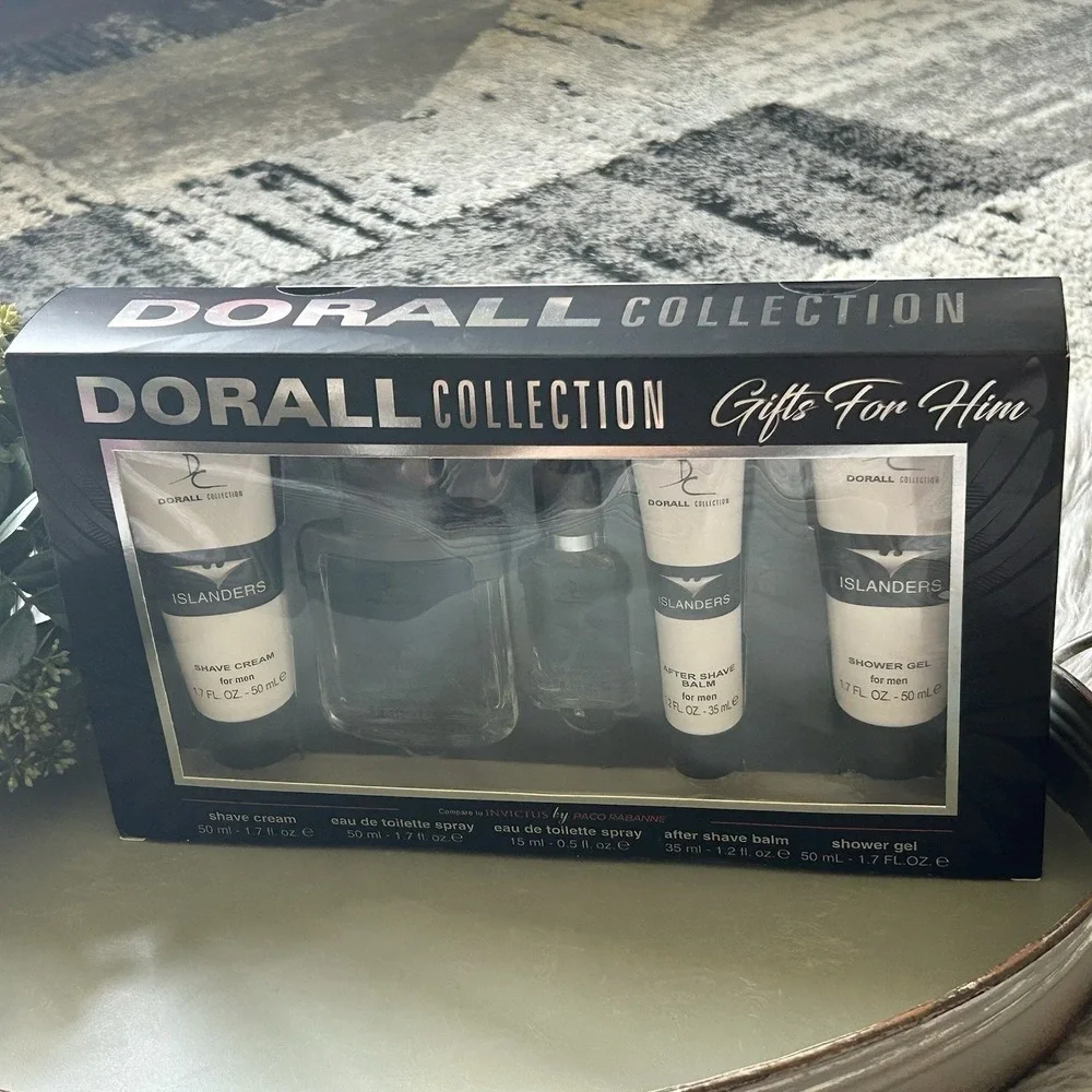 DORALL COLLECTION ISLANDERS Men's Designer Cologne 5 Pc Gift Set